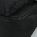 PRADA Shoulder Bag Nylon Black Silver Auth 109422-9