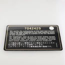 CHANEL COCO Mark Pouch Caviar Skin Pink Gold CC Auth 109423-12