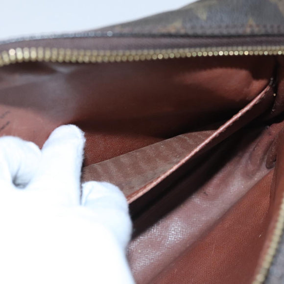 LOUIS VUITTON Monogram Compiegne 28 Clutch Bag M51845 LV Auth 109487