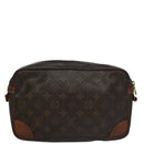 LOUIS VUITTON Monogram Compiegne 28 Clutch Bag M51845 LV Auth 109487-2