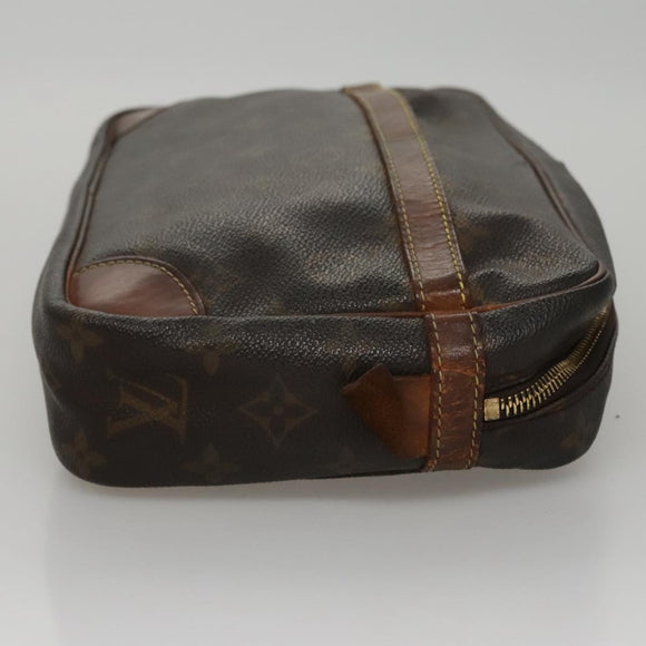 LOUIS VUITTON Monogram Compiegne 28 Clutch Bag M51845 LV Auth 109487