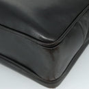 CHANEL COCO Mark Chain Shoulder Bag Lamb Skin Black Gold CC Auth 109490-12