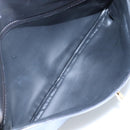 CHANEL COCO Mark Chain Shoulder Bag Lamb Skin Black Gold CC Auth 109490-22