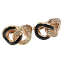 Christian Dior Earring metal Gold Auth 109524-1