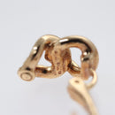 Christian Dior Earring metal Gold Auth 109524-10