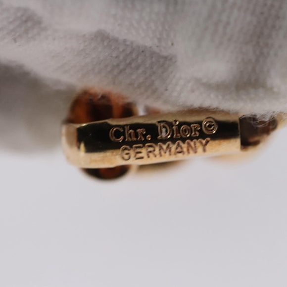 Christian Dior Earring metal Gold Auth 109524