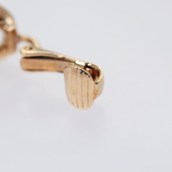 Christian Dior Earring metal Gold Auth 109524