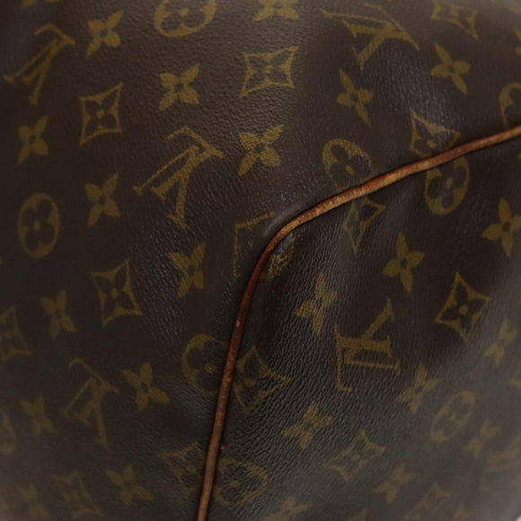 LOUIS VUITTON Monogram Keepall 55 Boston Bag M41424 LV Auth 109619
