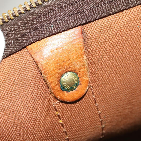 LOUIS VUITTON Monogram Keepall 55 Boston Bag M41424 LV Auth 109619