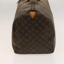 LOUIS VUITTON Monogram Keepall 55 Boston Bag M41424 LV Auth 109619-4