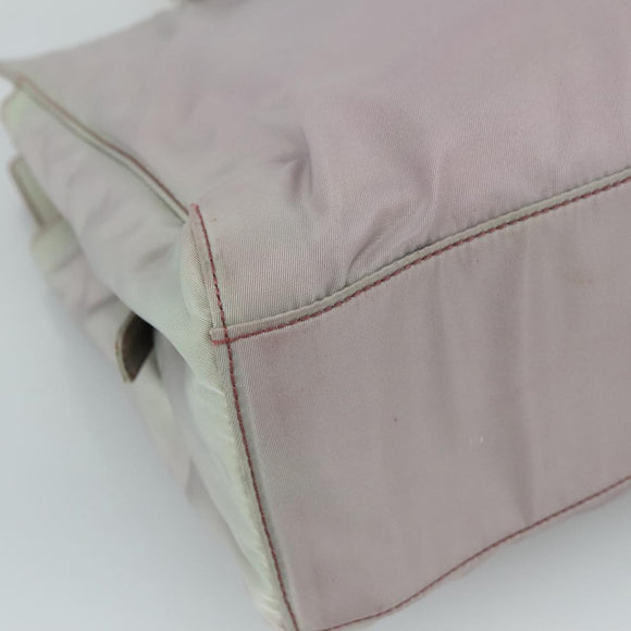 PRADA Hand Bag Nylon Purple Auth 109638