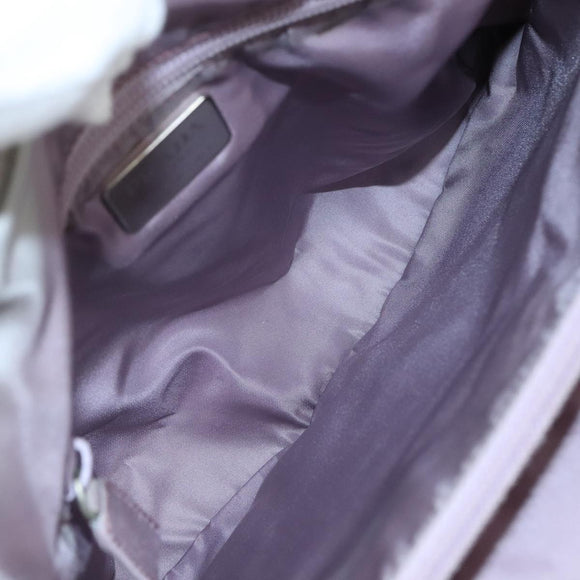 PRADA Hand Bag Nylon Purple Auth 109638