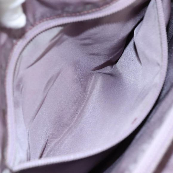 PRADA Hand Bag Nylon Purple Auth 109638