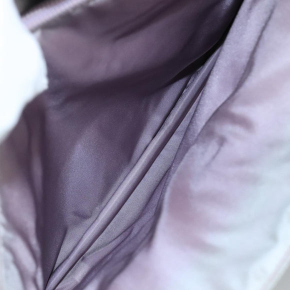 PRADA Hand Bag Nylon Purple Auth 109638