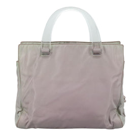 PRADA Hand Bag Nylon Purple Auth 109638 - 0