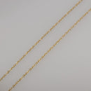 LOUIS VUITTON Essential V Necklace Gold M61083 LV Auth 109660-11