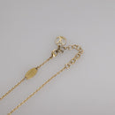 LOUIS VUITTON Essential V Necklace Gold M61083 LV Auth 109660-14