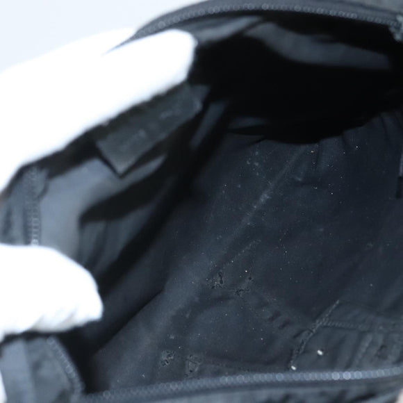 PRADA Shoulder Bag Nylon Black Auth 109665