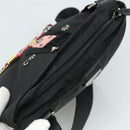PRADA Shoulder Bag Nylon Black Auth 109665-6