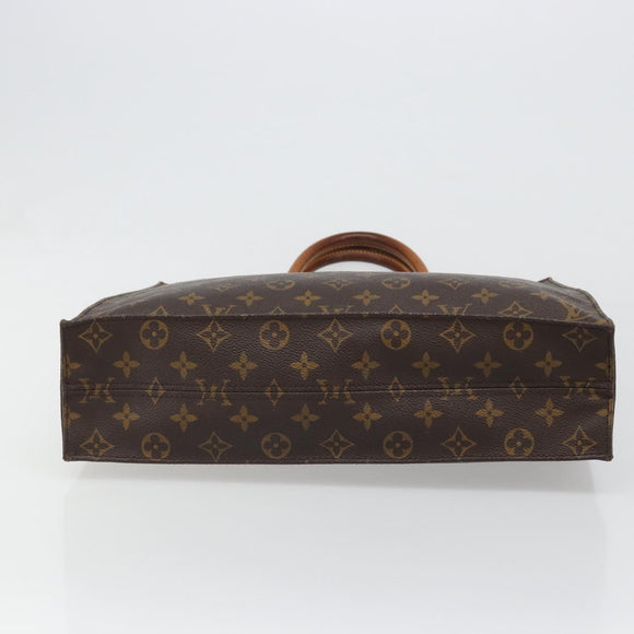 LOUIS VUITTON Monogram Sac Plat Hand Bag M51140 LV Auth 109668
