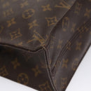 LOUIS VUITTON Monogram Sac Plat Hand Bag M51140 LV Auth 109668-14
