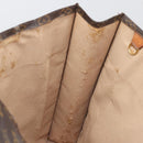 LOUIS VUITTON Monogram Sac Plat Hand Bag M51140 LV Auth 109668-22