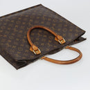 LOUIS VUITTON Monogram Sac Plat Hand Bag M51140 LV Auth 109668-6