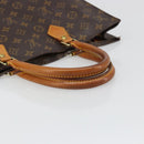 LOUIS VUITTON Monogram Sac Plat Hand Bag M51140 LV Auth 109668-8