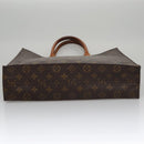 LOUIS VUITTON Monogram Sac Plat Hand Bag M51140 LV Auth 109668-5