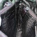 PRADA Hand Bag Nylon Khaki Auth 109677-20