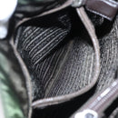 PRADA Hand Bag Nylon Khaki Auth 109677-21