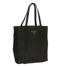 PRADA Hand Bag Nylon Khaki Auth 109677-1