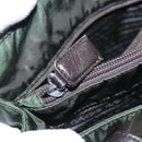 PRADA Hand Bag Nylon Khaki Auth 109677-22