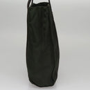 PRADA Hand Bag Nylon Khaki Auth 109677-3