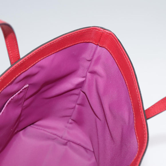 GUCCI GG Supreme Hand Bag PVC Leather Beige 410812 Auth 109686V