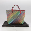 GUCCI GG Supreme Hand Bag PVC Leather Beige 410812 Auth 109686V-12