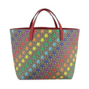 GUCCI GG Supreme Hand Bag PVC Leather Beige 410812 Auth 109686V-13