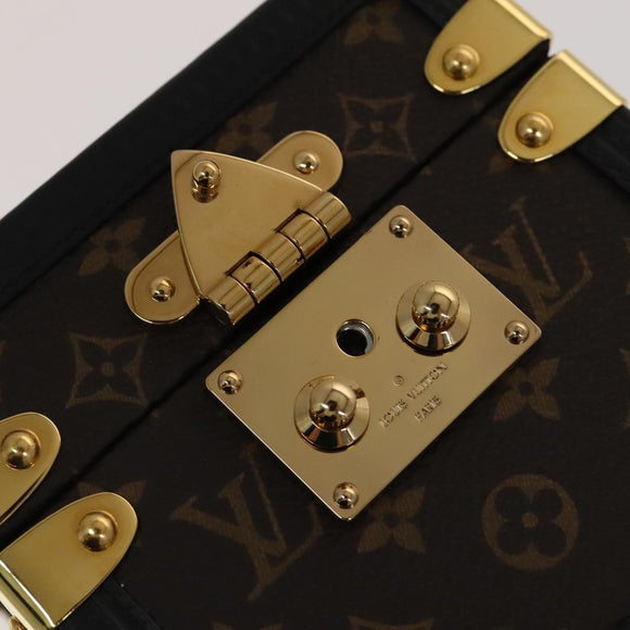 LOUIS VUITTON Monogram Boite Amsik Music box GI0267 LV Auth 109689AM