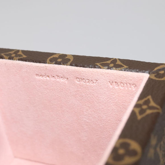 LOUIS VUITTON Monogram Boite Amsik Music box GI0267 LV Auth 109689SM