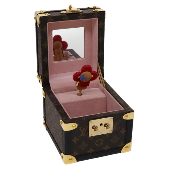 LOUIS VUITTON Monogram Boite Amsik Music box GI0267 LV Auth 109689SM