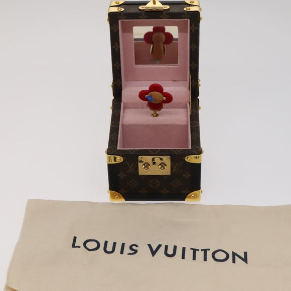 LOUIS VUITTON Monogram Boite Amsik Music box GI0267 LV Auth 109689SM