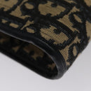 Christian Dior Trotter Canvas Shoulder Bag Navy Auth 109700-16