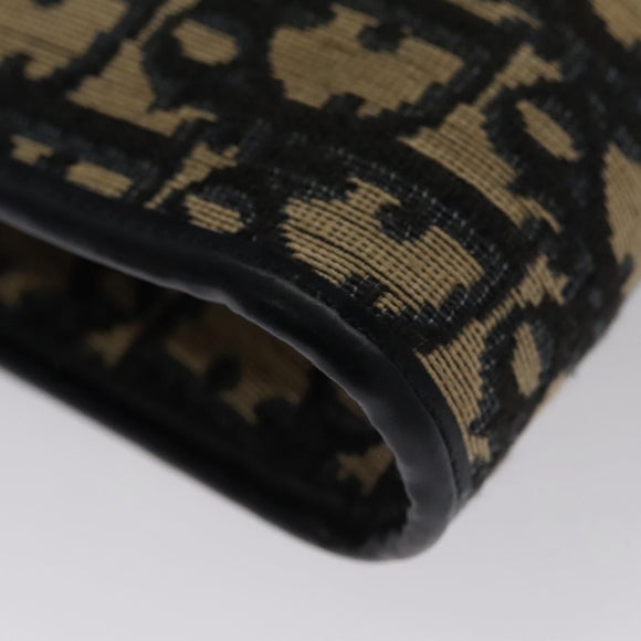 Christian Dior Trotter Canvas Shoulder Bag Navy Auth 109700