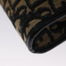 Christian Dior Trotter Canvas Shoulder Bag Navy Auth 109700-17