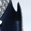 Christian Dior Trotter Canvas Shoulder Bag Navy Auth 109700-18