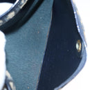 Christian Dior Trotter Canvas Shoulder Bag Navy Auth 109700-21