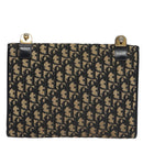 Christian Dior Trotter Canvas Shoulder Bag Navy Auth 109700-2