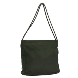 PRADA Shoulder Bag Nylon Khaki Auth 109706
