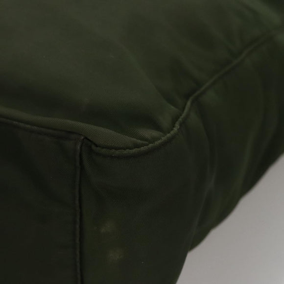 PRADA Shoulder Bag Nylon Khaki Auth 109706