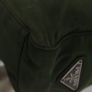 PRADA Shoulder Bag Nylon Khaki Auth 109706-9